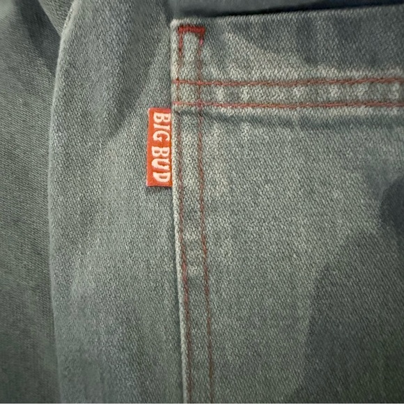 Big Bud Press Denim Carpenter Pants Light Blue Size Medium Petite NEW - Picture 4 of 6